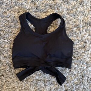 NVGTN Black Sports Bra
